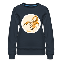 Thumbnail for Women’s Mosaic Scorpio Premium Sweatshirt - navy