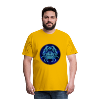 Thumbnail for Men's Stellar Cancer Premium T-Shirt - sun yellow