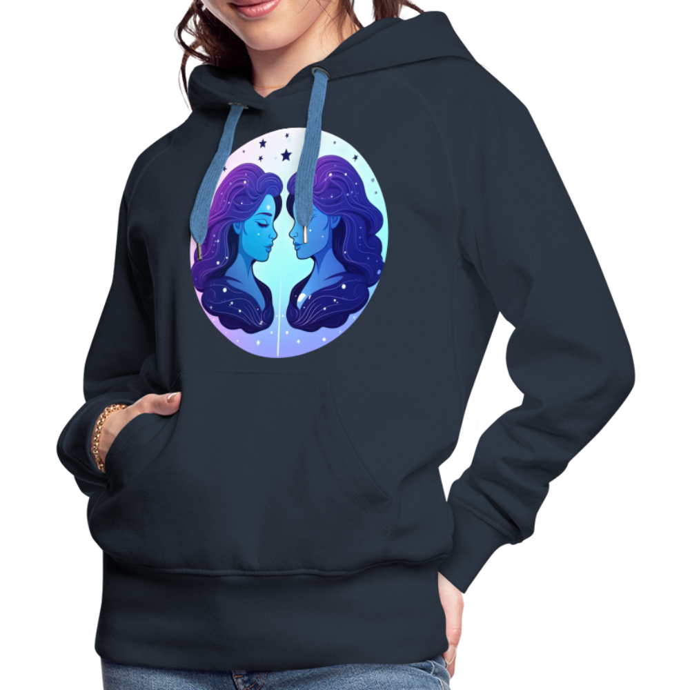 Women’s Magic Gemini Premium Hoodie - navy