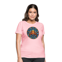 Thumbnail for Women's Mosaic Cancer T-Shirt - pink