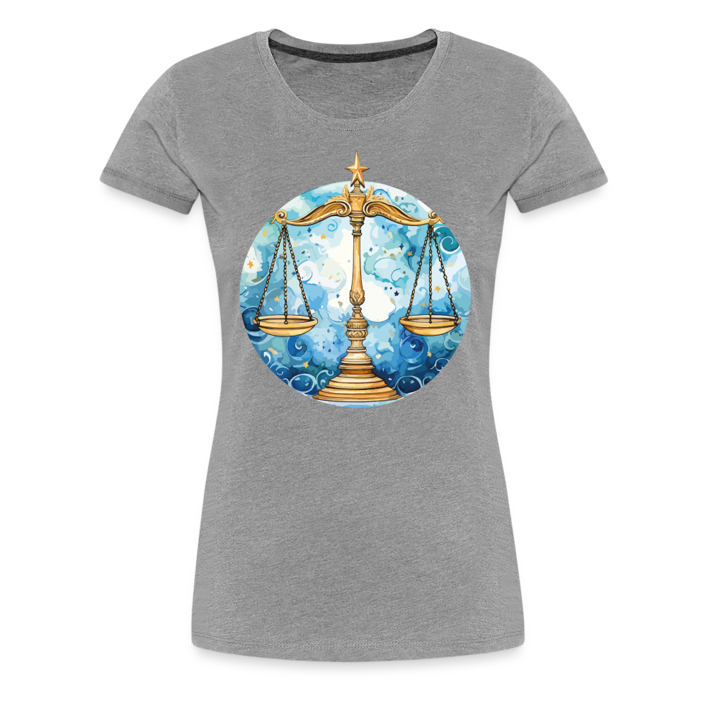 Women’sMythical Libra Premium T-Shirt - heather gray