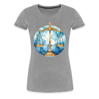 Thumbnail for Women’sMythical Libra Premium T-Shirt - heather gray