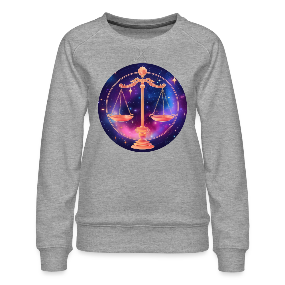 Women’s Magic Libra Premium Sweatshirt - heather grey