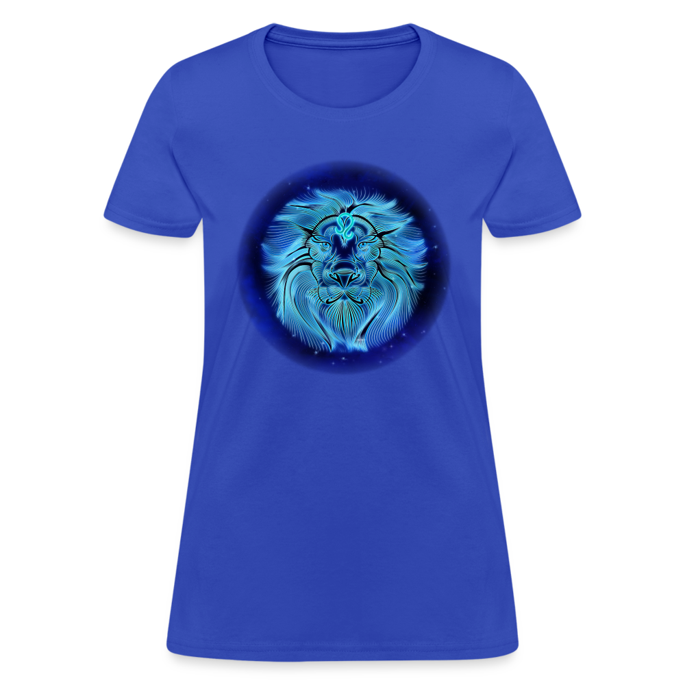 Women's Stellar Leo T-Shirt - royal blue