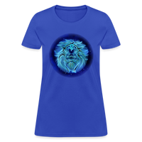 Thumbnail for Women's Stellar Leo T-Shirt - royal blue