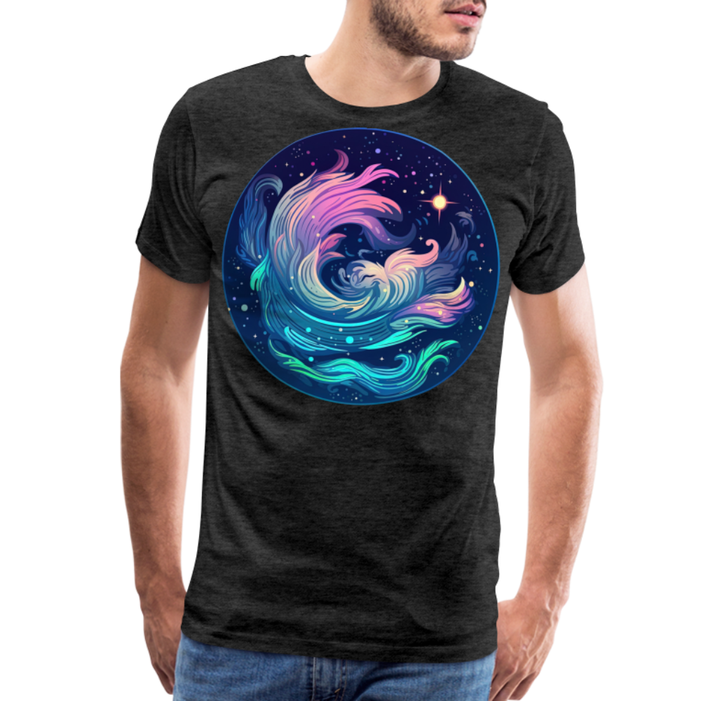 Men's Magic Aquarius Premium T-Shirt - charcoal grey