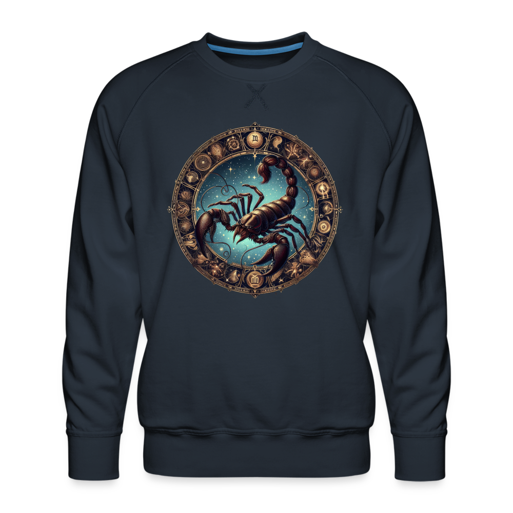 Men’s Mythical Scorpio Premium Sweatshirt - navy