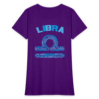 Thumbnail for Women's Power Words Libra T-Shirt - purple