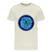 Thumbnail for Men's Leo Premium T-Shirt - heather oatmeal