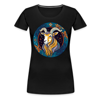 Thumbnail for Women’s Mythical Capricorn Premium T-Shirt - black