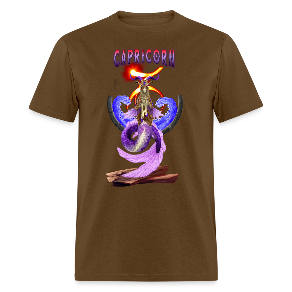 Men's Astral Capricorn Classic T-Shirt - brown