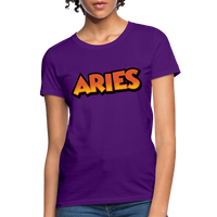 Thumbnail for Women's Aries New Design T-Shirt - purple