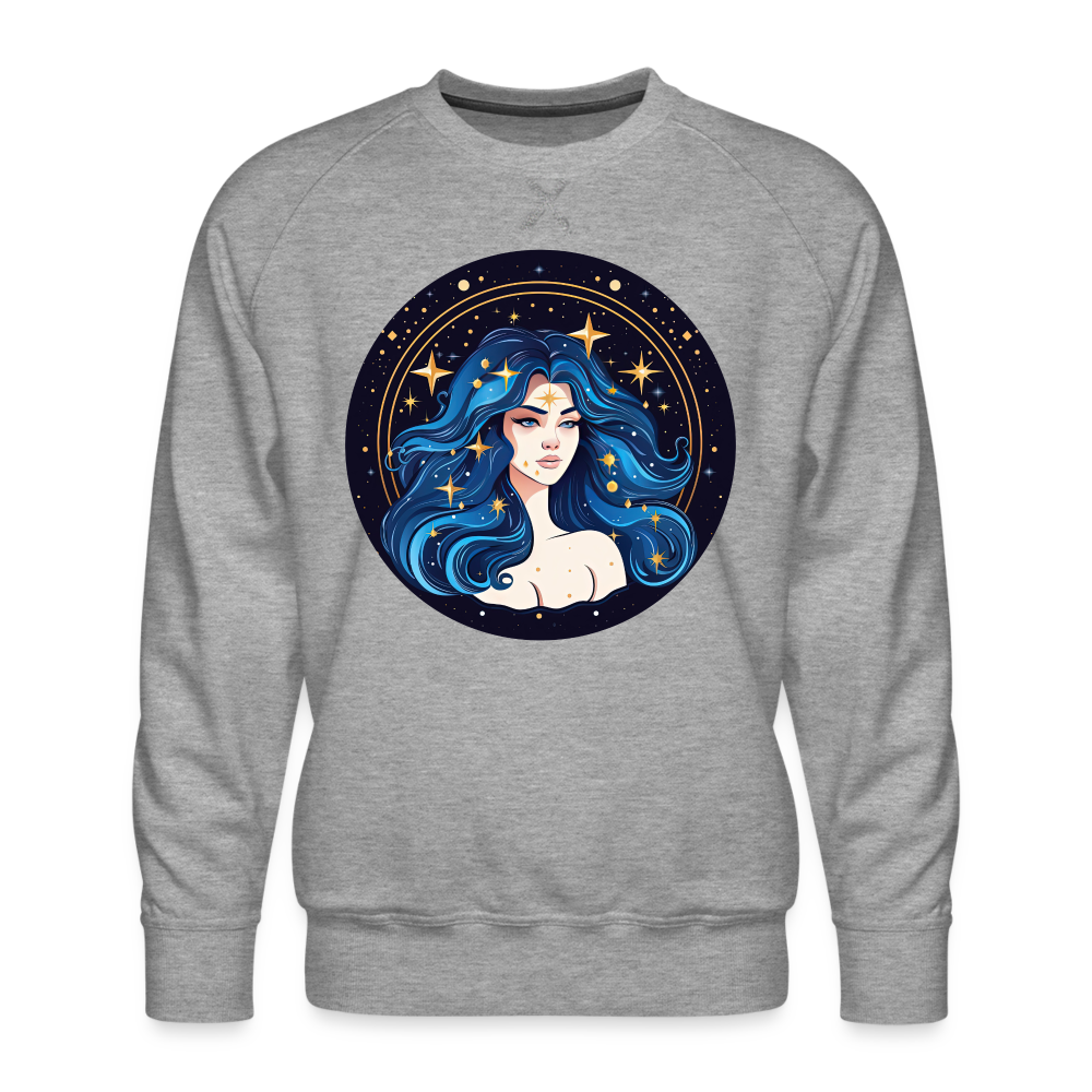 Men’s Magic Virgo Premium Sweatshirt - heather grey