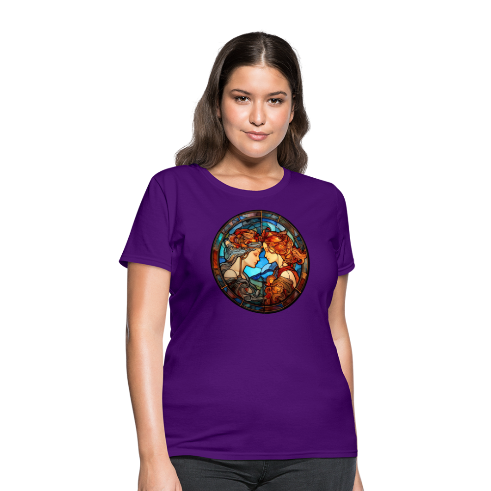 Women's Mosaic Gemini T-Shirt - purple