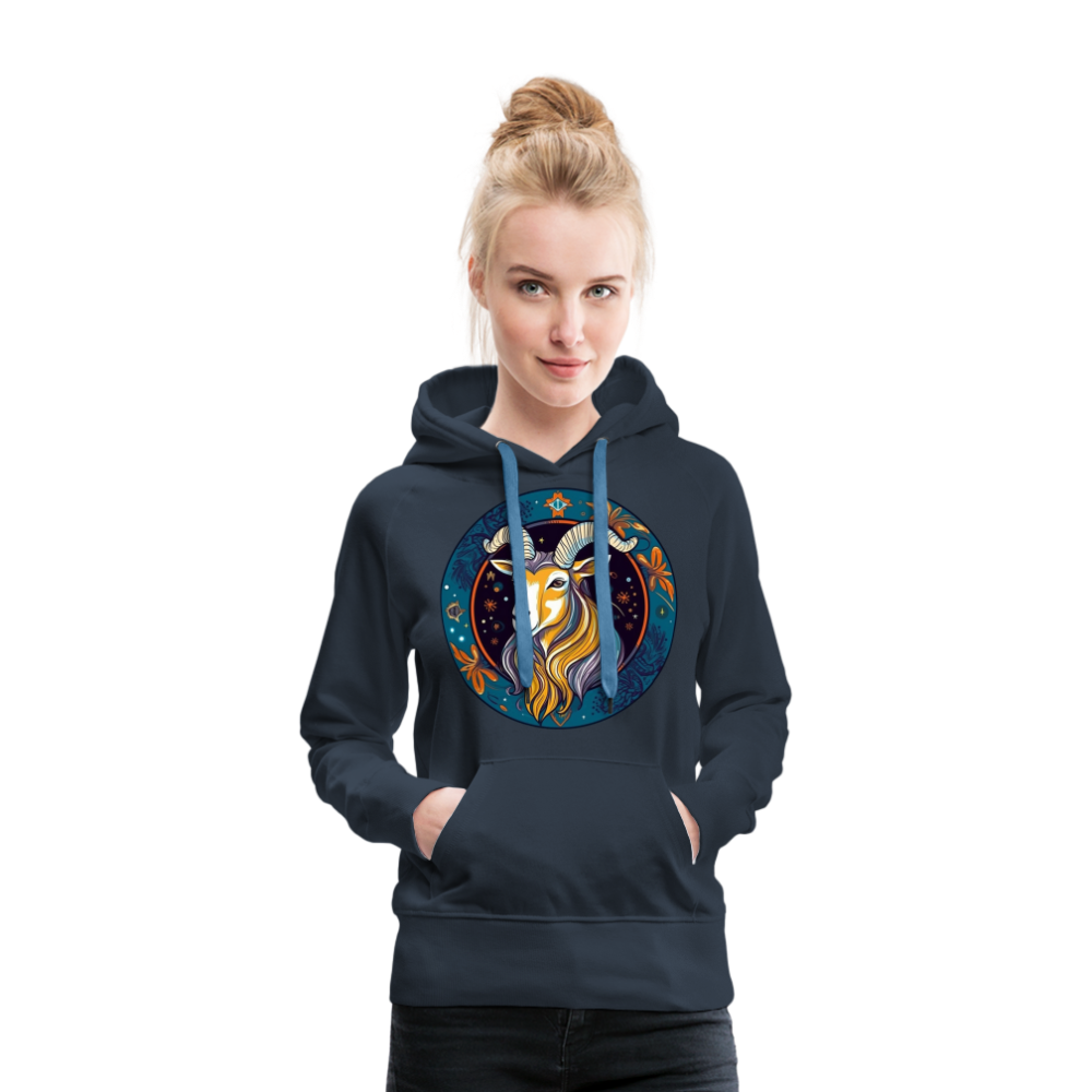 Women’s Mythical Capricorn Premium Hoodie - navy