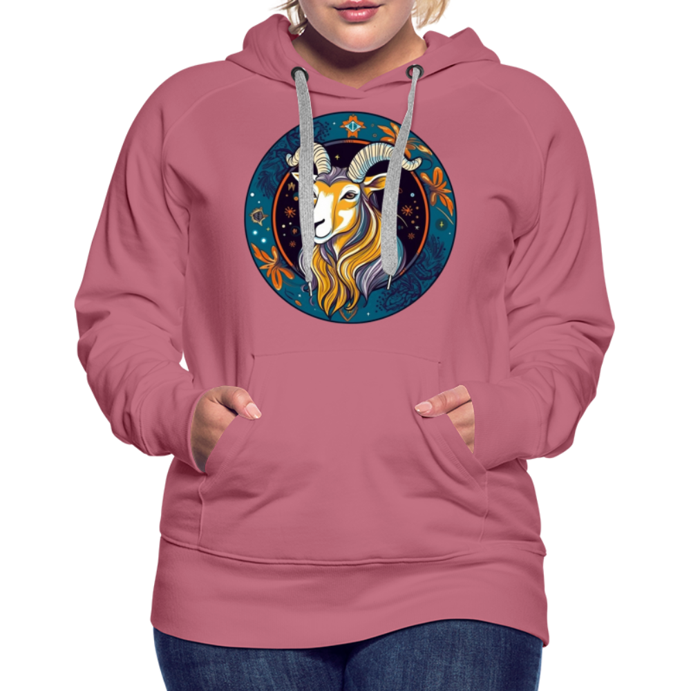 Women’s Mythical Capricorn Premium Hoodie - mauve