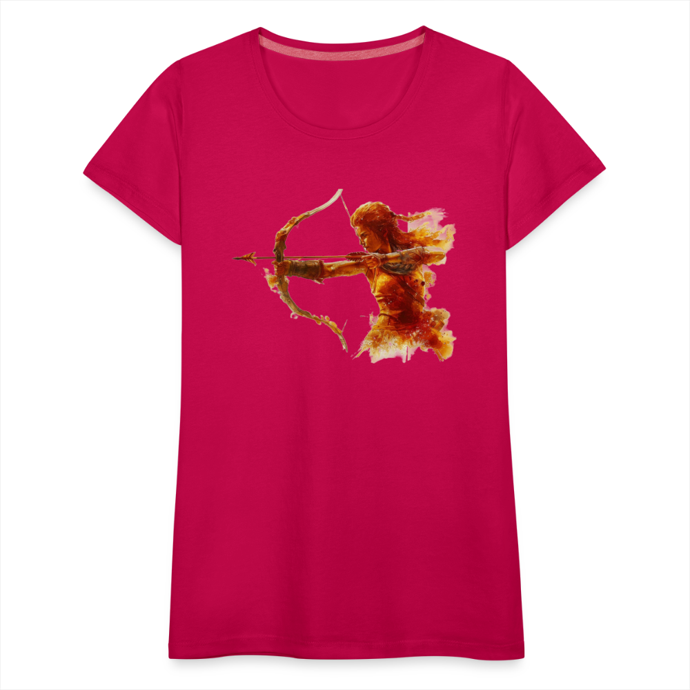 Women’s Mythical Sagittarius Premium T-Shirt - dark pink