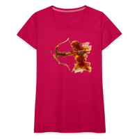 Thumbnail for Women’s Mythical Sagittarius Premium T-Shirt - dark pink