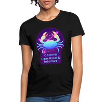 Thumbnail for Women's Neon Cancer T-Shirt - black