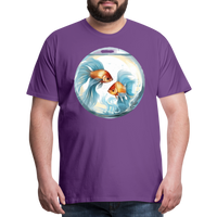 Thumbnail for Men's Mythical Pisces Premium T-Shirt - purple