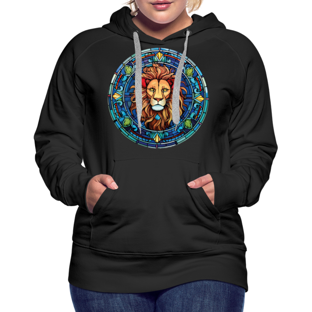 Women’s Mosaic Leo Premium Hoodie - black