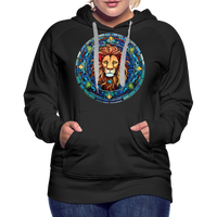 Thumbnail for Women’s Mosaic Leo Premium Hoodie - black