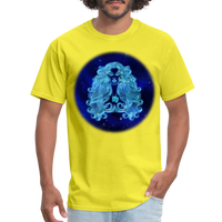 Thumbnail for Men's Stellar Virgo Classic T-Shirt - yellow