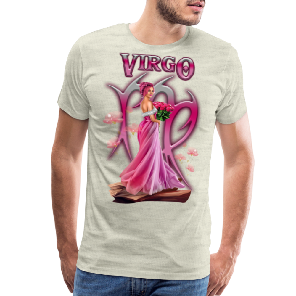 Men's Astral Virgo Premium T-Shirt - heather oatmeal