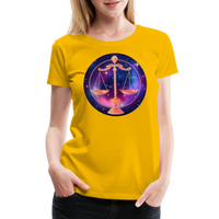 Thumbnail for Women’s Magic Libra Premium T-Shirt - sun yellow