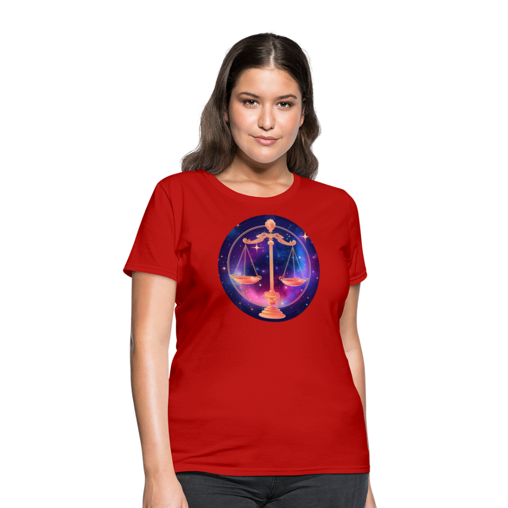 Women's Magic Libra T-Shirt - red