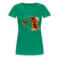 Thumbnail for Women’s Mythical Sagittarius Premium T-Shirt - kelly green