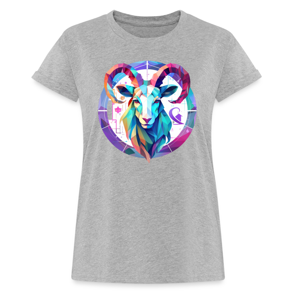 Women's Mythical Aries Relaxed Fit T-Shirt - heather gray