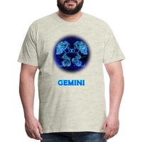 Thumbnail for Men's Gemini Premium T-Shirt - heather oatmeal