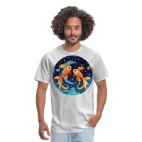 Thumbnail for Men's Magic Pisces Classic T-Shirt - heather gray