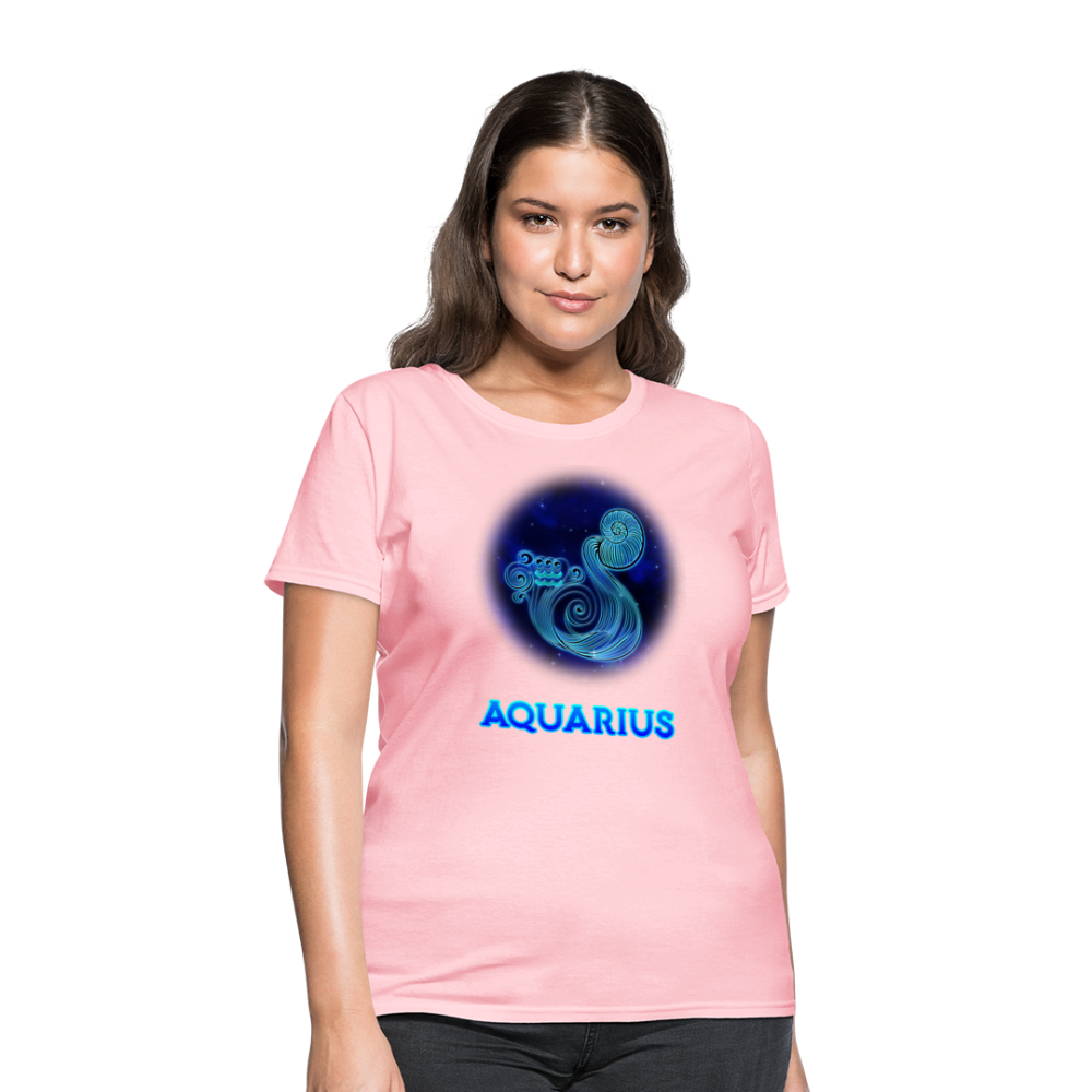 Women's Stellar Aquarius T-Shirt - pink