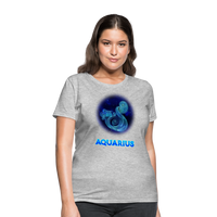 Thumbnail for Women's Stellar Aquarius T-Shirt - heather gray