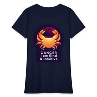 Thumbnail for Women's Glow Cancer T-Shirt - navy