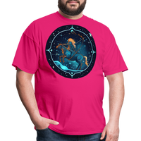 Thumbnail for Men's Magic Sagittarius Classic T-Shirt - fuchsia