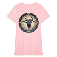 Thumbnail for Women's Mythical Taurus T-Shirt - pink