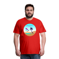 Thumbnail for Men's Dragonfly Oasis v.2 Premium T-Shirt - red