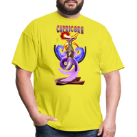 Thumbnail for Men's Astral Capricorn Classic T-Shirt - yellow