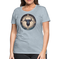 Thumbnail for Women’s Mythical Taurus Premium T-Shirt - heather ice blue