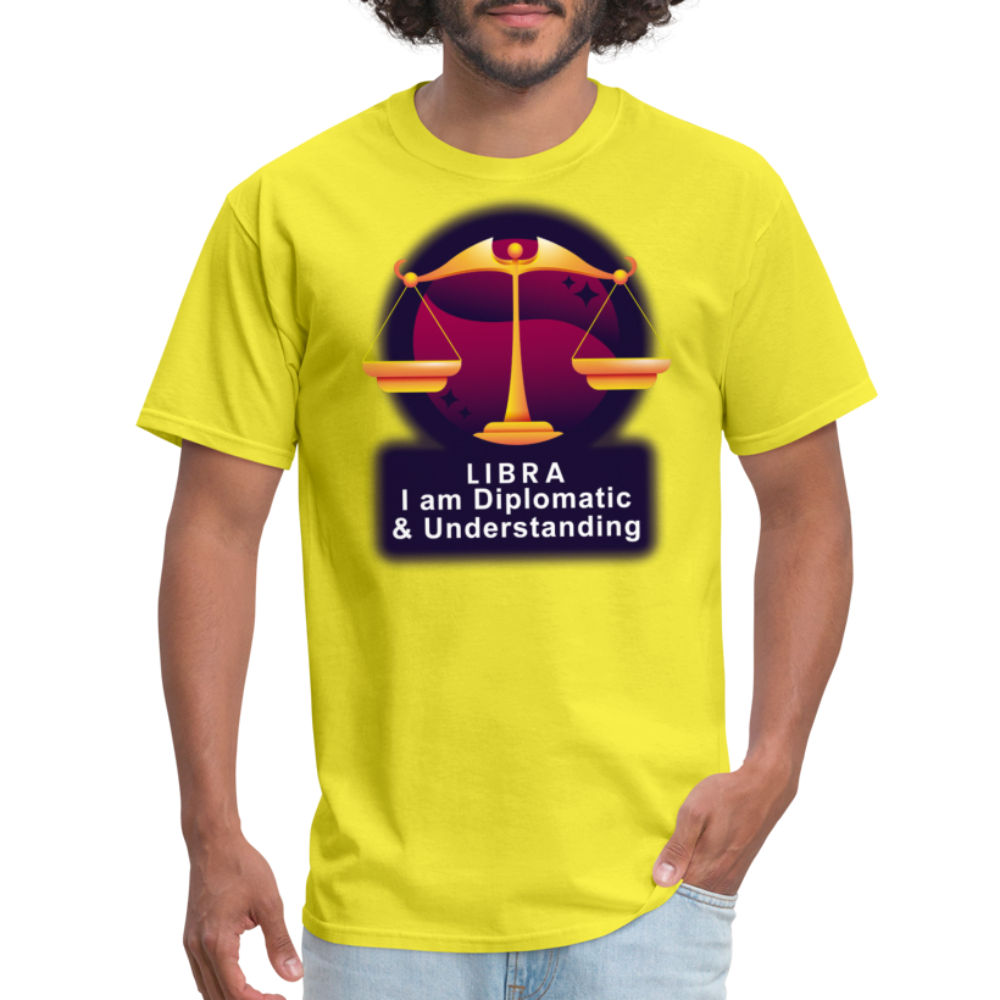 Men's Glow Libra Classic T-Shirt - yellow