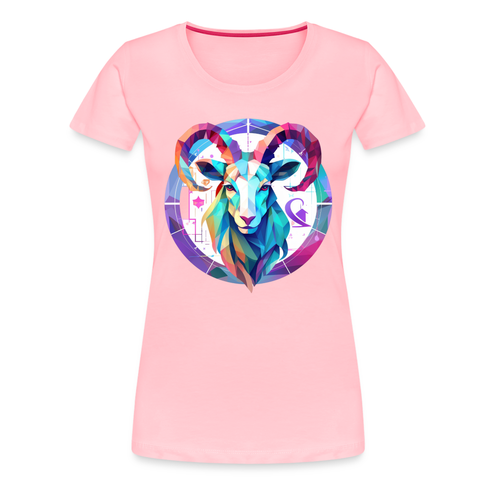 Women’s Mythical Aries Premium T-Shirt - pink