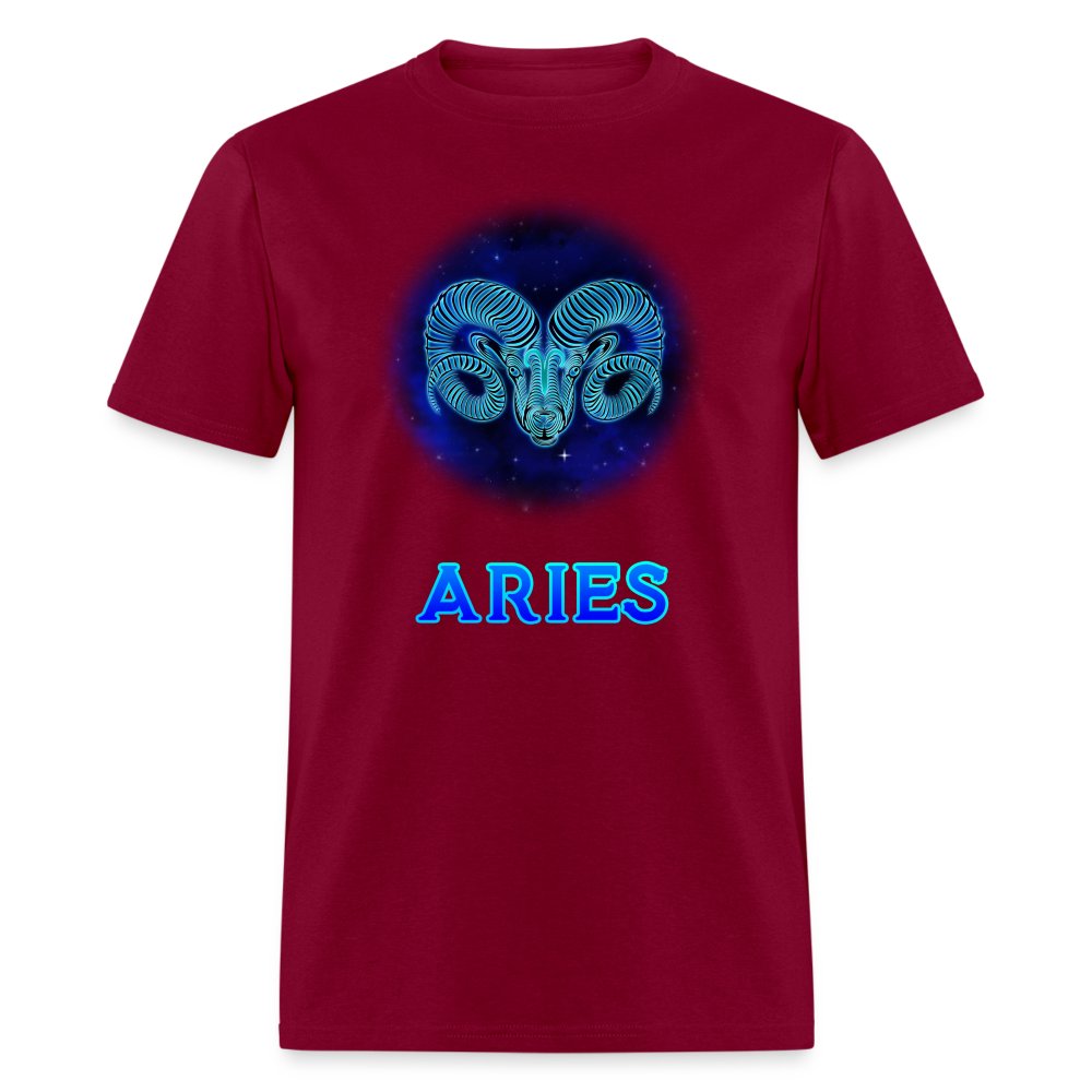 Men's Stellar Aries Classic T-Shirt - burgundy