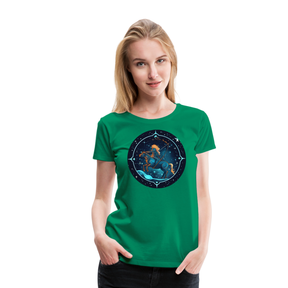 Women’s Magic Sagittarius Premium T-Shirt - kelly green