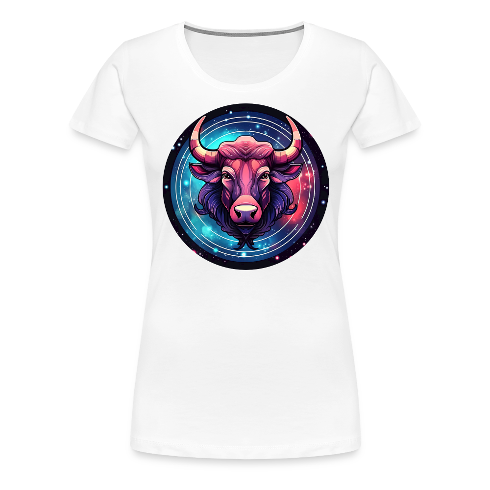 Women’s Mystic Taurus Premium T-Shirt - white