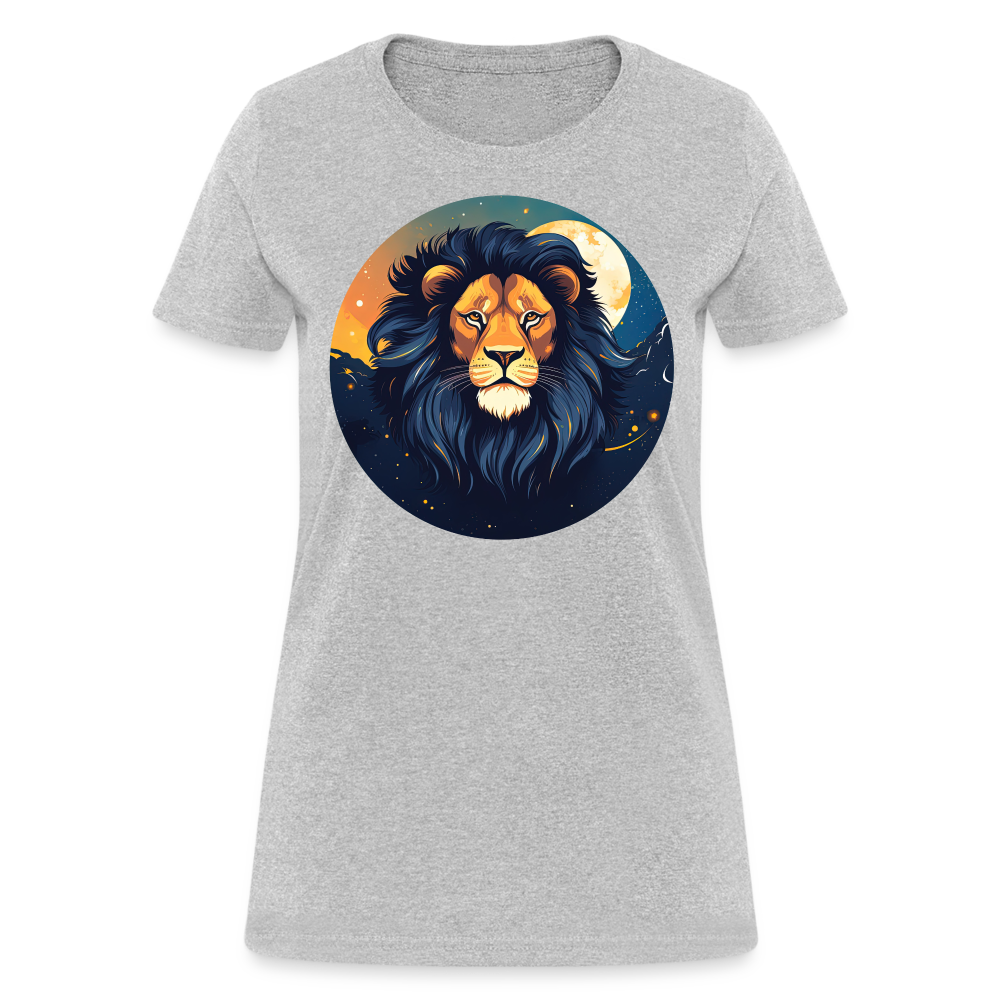 Women's Mystic Leo T-Shirt - heather gray