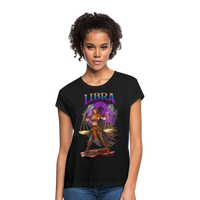 Thumbnail for Women's Astral Libra Relaxed Fit T-Shirt - black