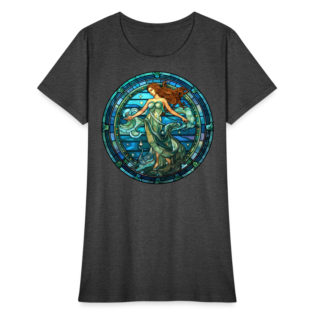 Women's Mosaic Aquarius T-Shirt - heather black